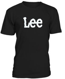 Lee Logo Font Tshirt