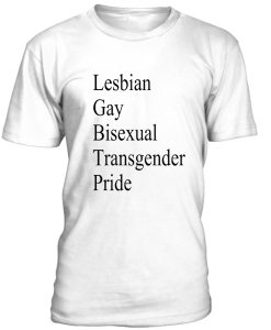 Lesbian Gay Bisexsual Transgender Pride Tshirt