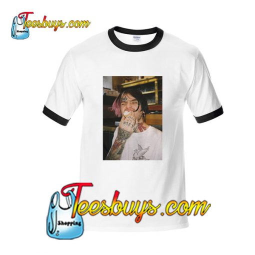 Lil peep eat Ringer Shirt