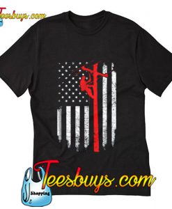 Lineman American Flag T-Shirt