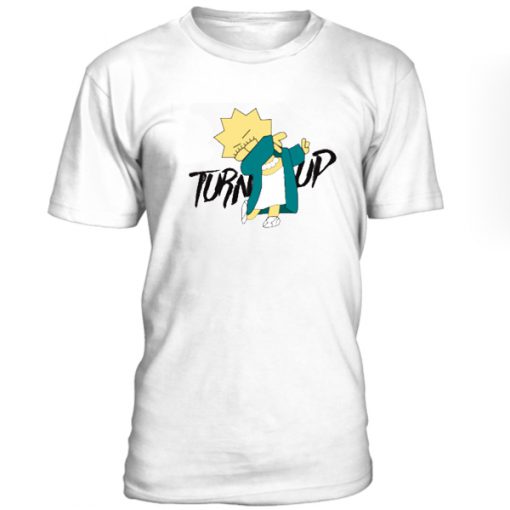 Lisa Simpson Turn Up T Shirt (2)