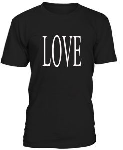 Love Font Tshirt