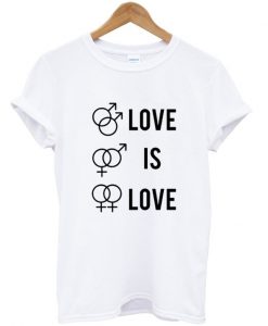 Love Is Love Gender T shirt