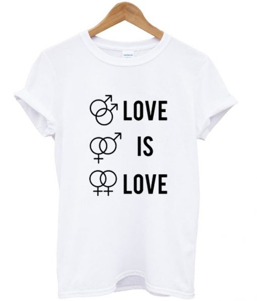 Love Is Love Gender T shirt