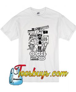 Manga anime pistol T-Shirt