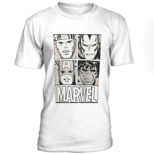 Marvel Characters Tshirt