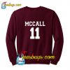 Mccall 11 Sweatshirt BACK