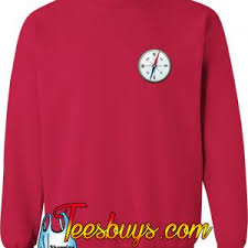 Metallic Compass Sweatshirt