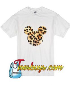 Mickey Mouse Cheetah T-Shirt