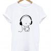 Music Baby Print T Shirt