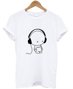 Music Baby Print T Shirt