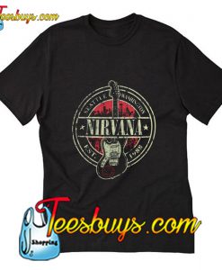 Nirvana Est 1988 Guitar Stamp T-Shirt