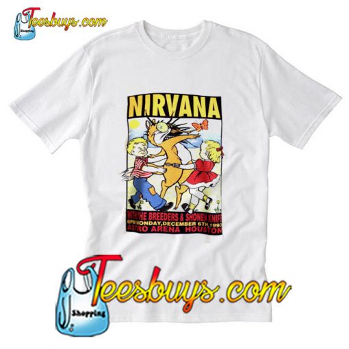 Nirvana Kurt Cobain concert T-Shirt