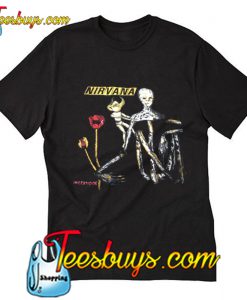 Nirvana Rose Skull T-Shirt