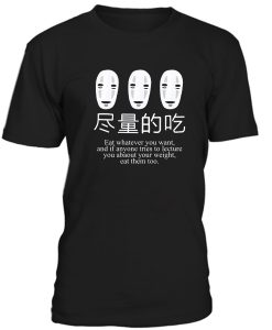 No Face Eat Whatever T Shirt