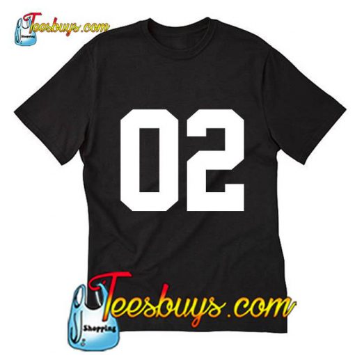 Number 02 T Shirt