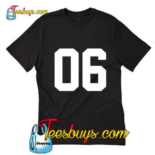 Number 06 T Shirt