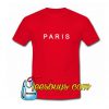 Paris Font T-Shirt