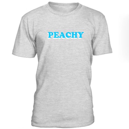 Peachy Font Tshirt