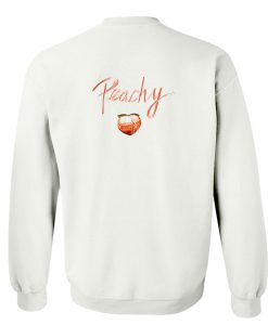 Peachy Sweatshirt Back