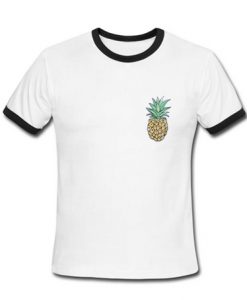 Pineapple Ringer T Shirt