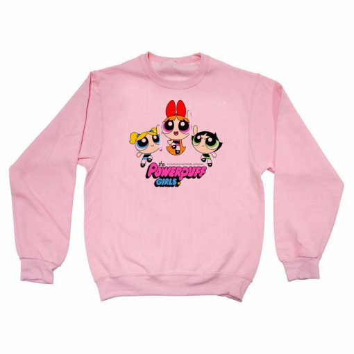 Powerpuff Girls New light pink Unisex Sweatshirts