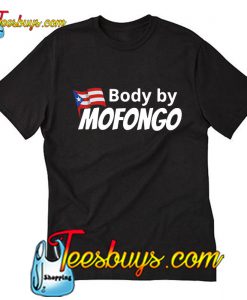 Puerto Rican Flag body by Mofongo T-Shirt