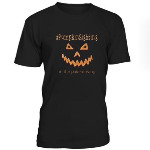 Pumpkin Sighting In The Patient Wing Tshirt