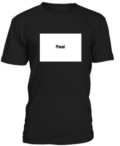 Real Font Tshirt