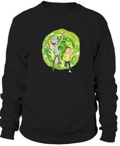 Rick Morty Portal Sweatshirt