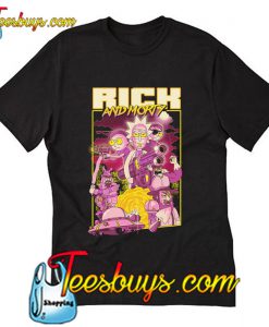 Rick & Morty Retro Poster HMV Exclusive T-Shirt