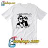 Rick and morty Music anime combination sonic youth T-Shirt
