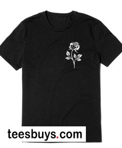 Rose White T-Shirt