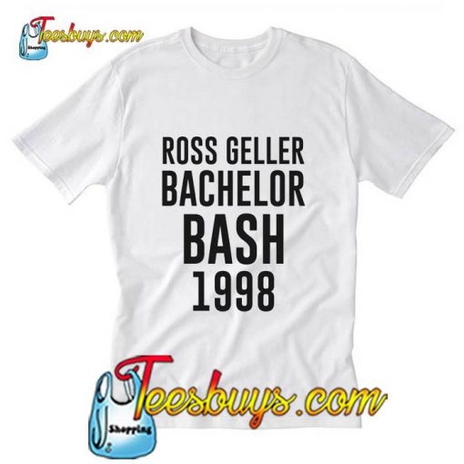 Ross Geller Bachelor Bash 1998 T-Shirt