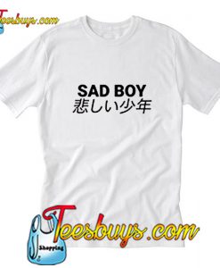 Sad Boy Japanese T-Shirt