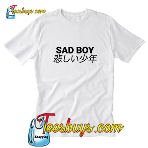 Sad Boy Japanese T-Shirt