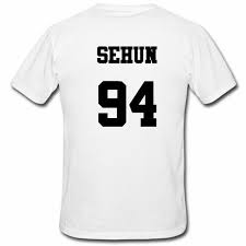 Sehun 94 Tshirt Back