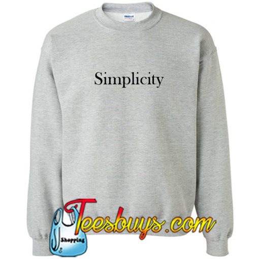 Simplicity Sweatshirt