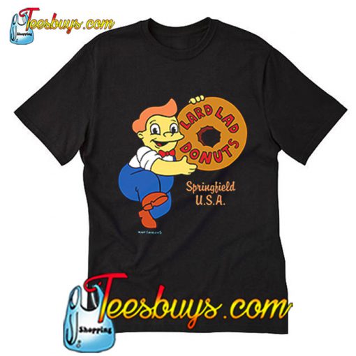 Simpsons Lard Lad Donuts T-Shirt