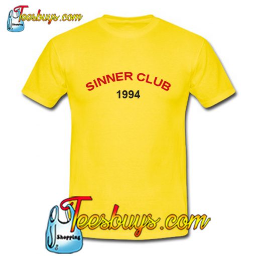 Sinners Club 1994 T Shirt