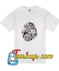 Skull Fire Riders T-Shirt