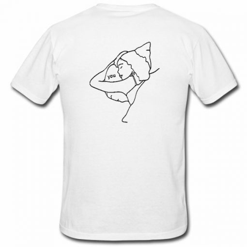 Sleep Beauty Sketch Tshirt Back