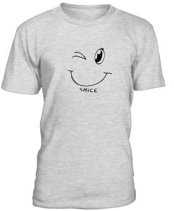 Smile Funny Female Tshirt