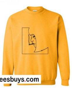 Smoking Girl Sweatshirt