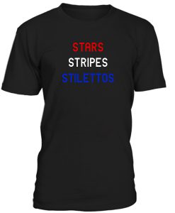 Stars Stripes Stilettos Tshirt