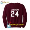 Stilinski 24 Sweatshirt BACK