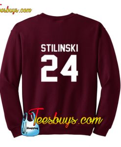 Stilinski 24 Sweatshirt BACK