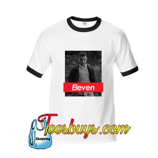 Stranger Things Eleven Ringer Shirt