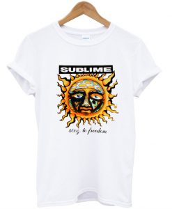 Sublime Sun Logo 40 oz to Freedom T Shirt