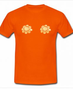 Sun Flower Orange T Shirt